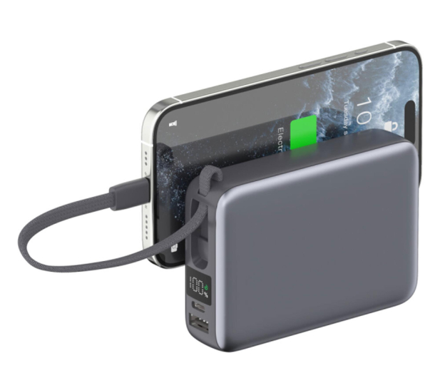 4smarts Powerbank Pocket Dual Cord 20000mAh 22.5W z  kablem USB-C - 1417008 - zdjęcie 2